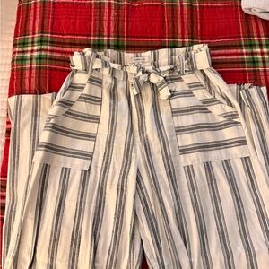 O'Neill Monochrome Striped Trousers